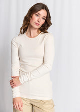 BS Margrethe Langærmet T-Shirt - Off White