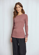 BS Margrethe Langærmet T-Shirt - Plum