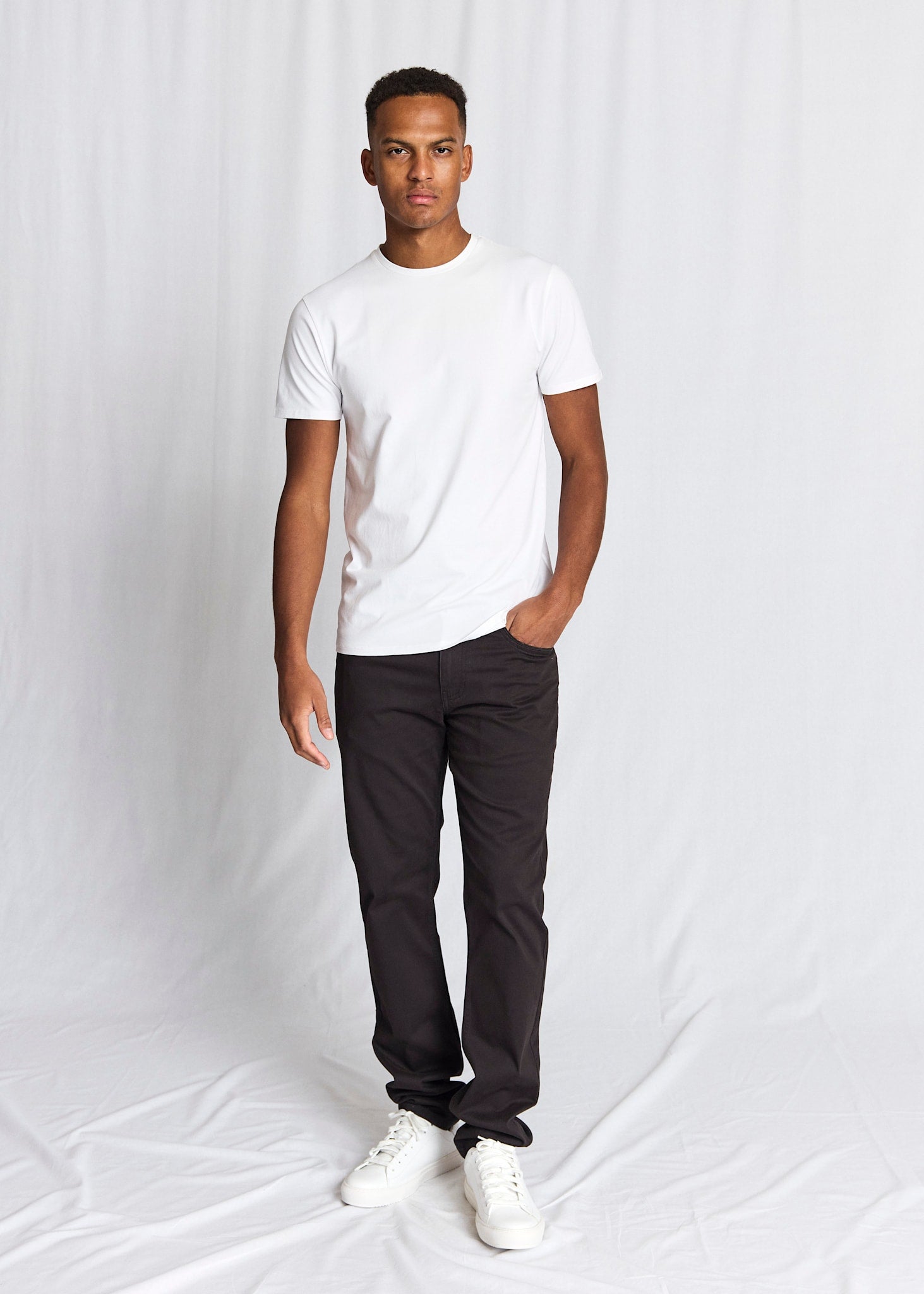 BS Antiqua Regular Fit T-Shirt - White