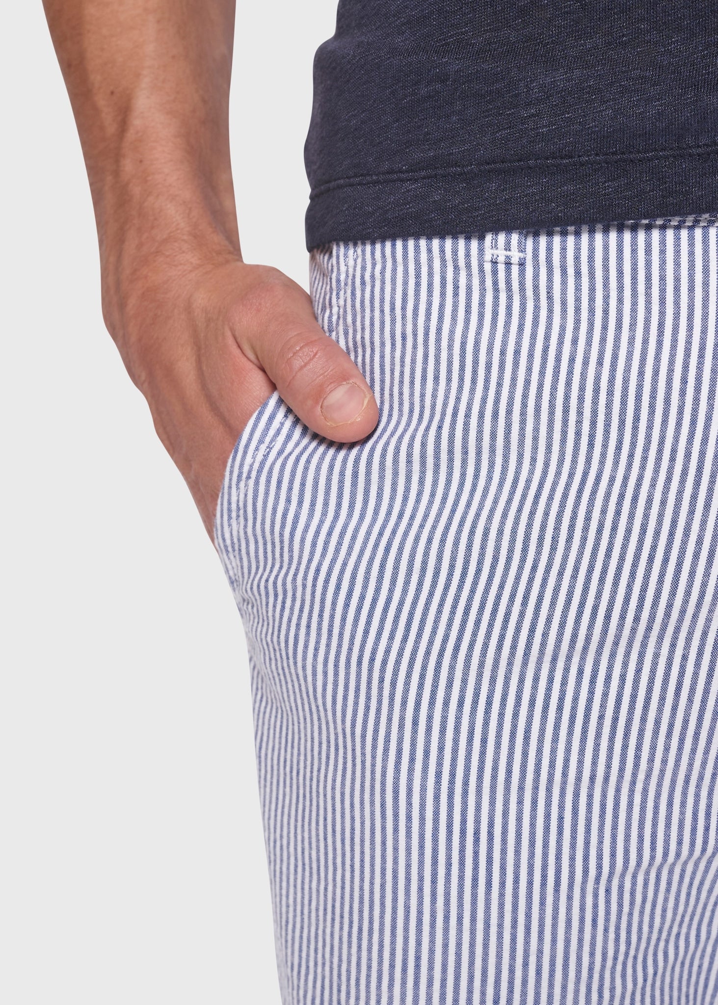 BS Aldrin Slim Fit Shorts - Blue