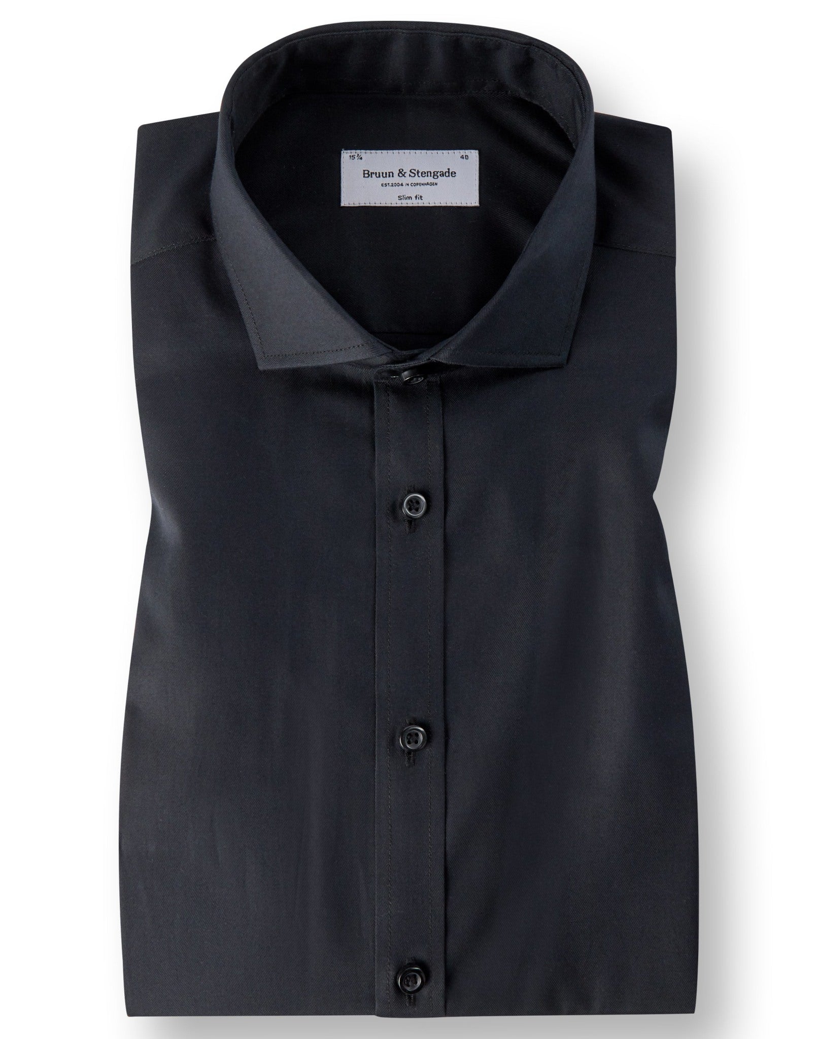 BS Aspen Slim Fit Shirt - Black