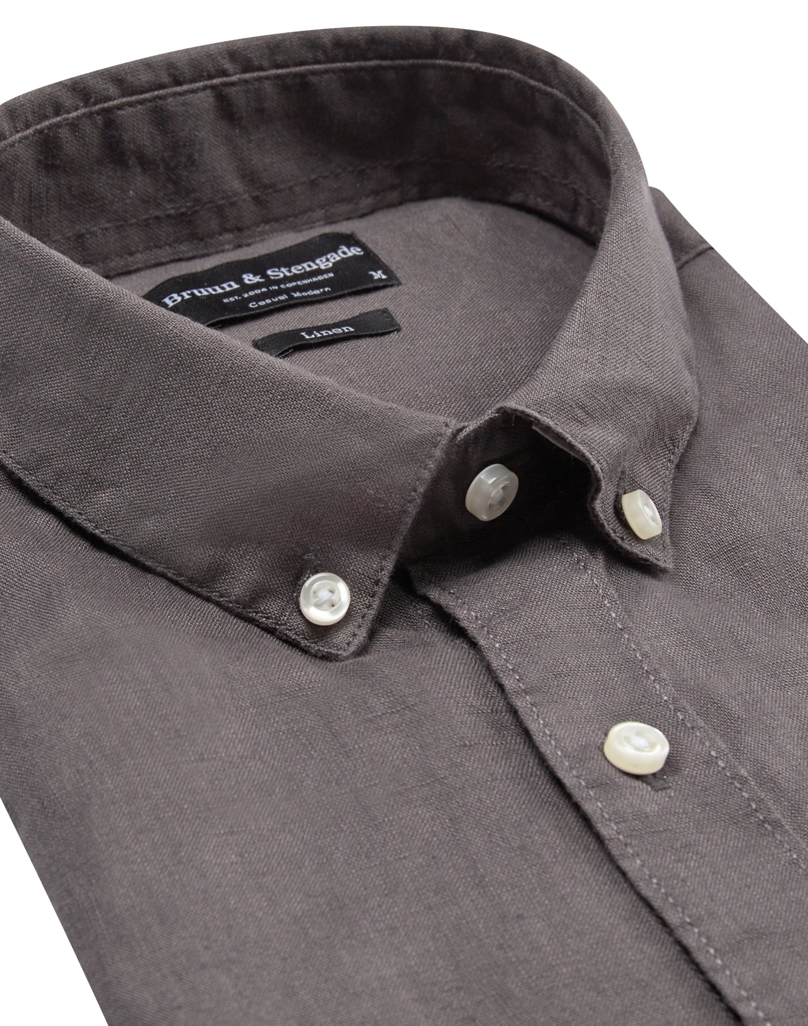 BS Carlos Casual Modern Fit Skjorte - Charcoal