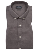 BS Carlos Casual Modern Fit Skjorte - Charcoal