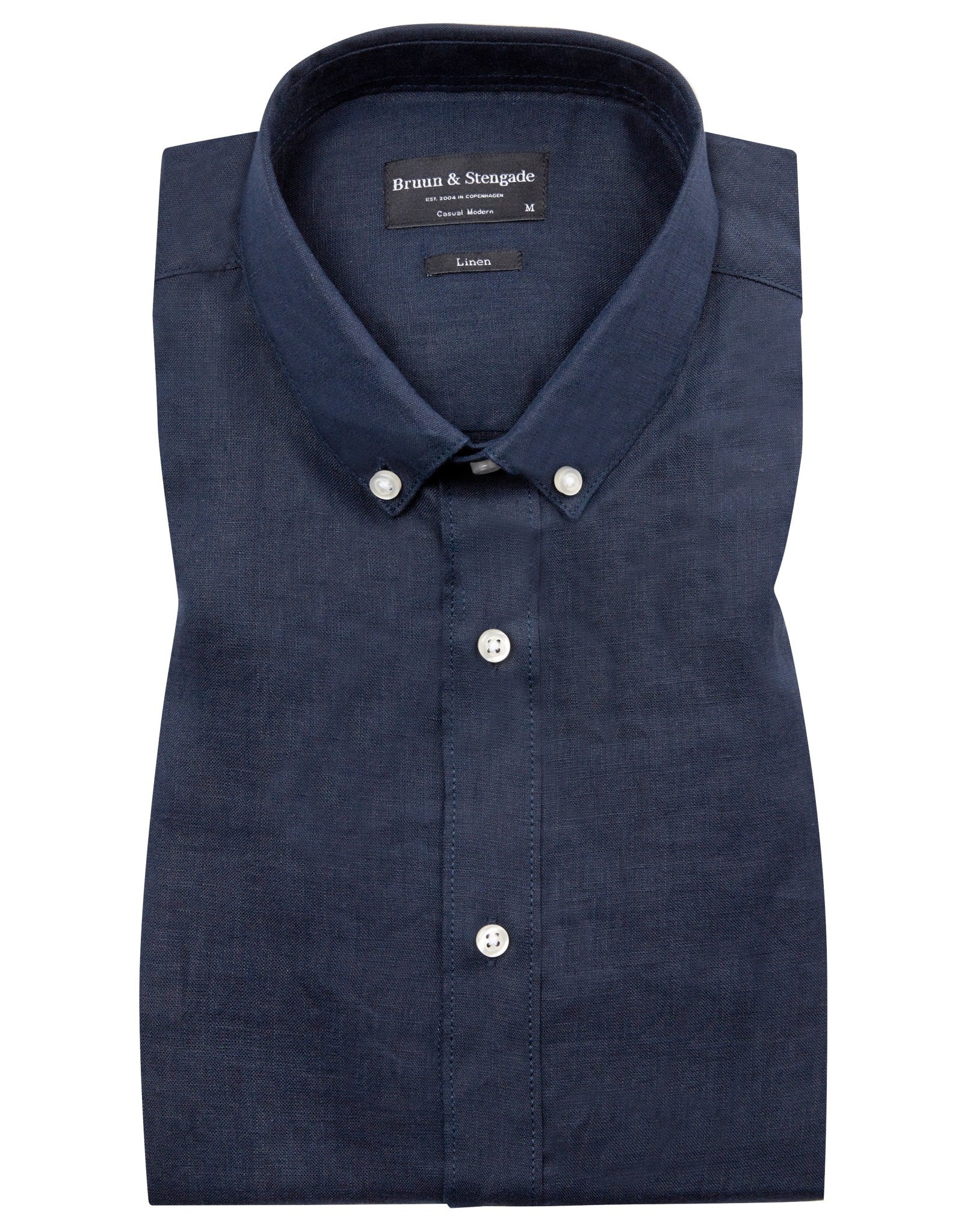 BS Carlos Casual Modern Fit Skjorte - Navy