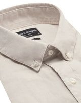 BS Carlos Casual Modern Fit Skjorte - Sand