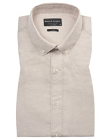 BS Carlos Casual Modern Fit Skjorte - Sand