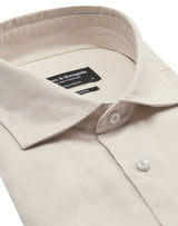 BS Daniel Casual Modern Fit Skjorte - Sand