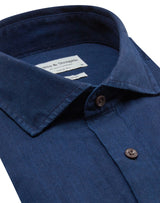 BS Norris Casual Slim Fit Skjorte - Dark indigo