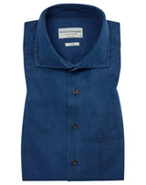 BS Norris Casual Slim Fit Skjorte - Indigo