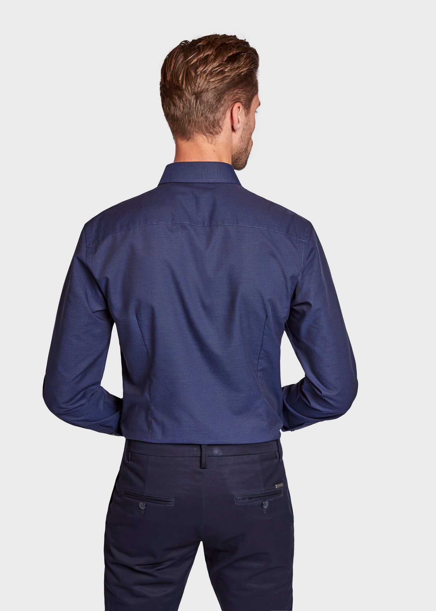 BS Owen Slim Fit Shirt - Navy