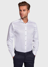 BS Ricci Modern Fit Skjorte - White