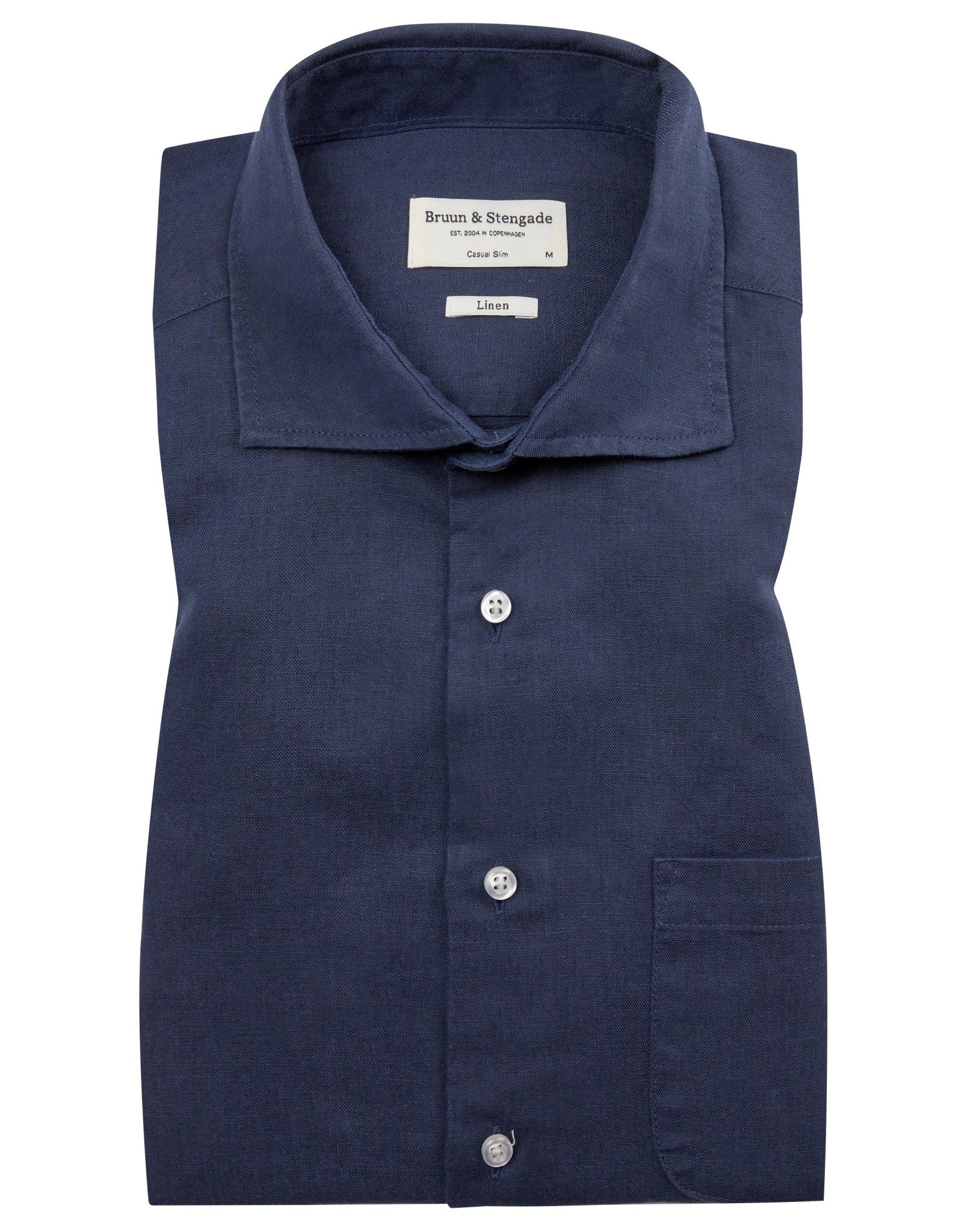 BS Ricciardo Casual Slim Fit Skjorte - Navy