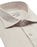 BS Ricciardo Casual Slim Fit Skjorte - Sand