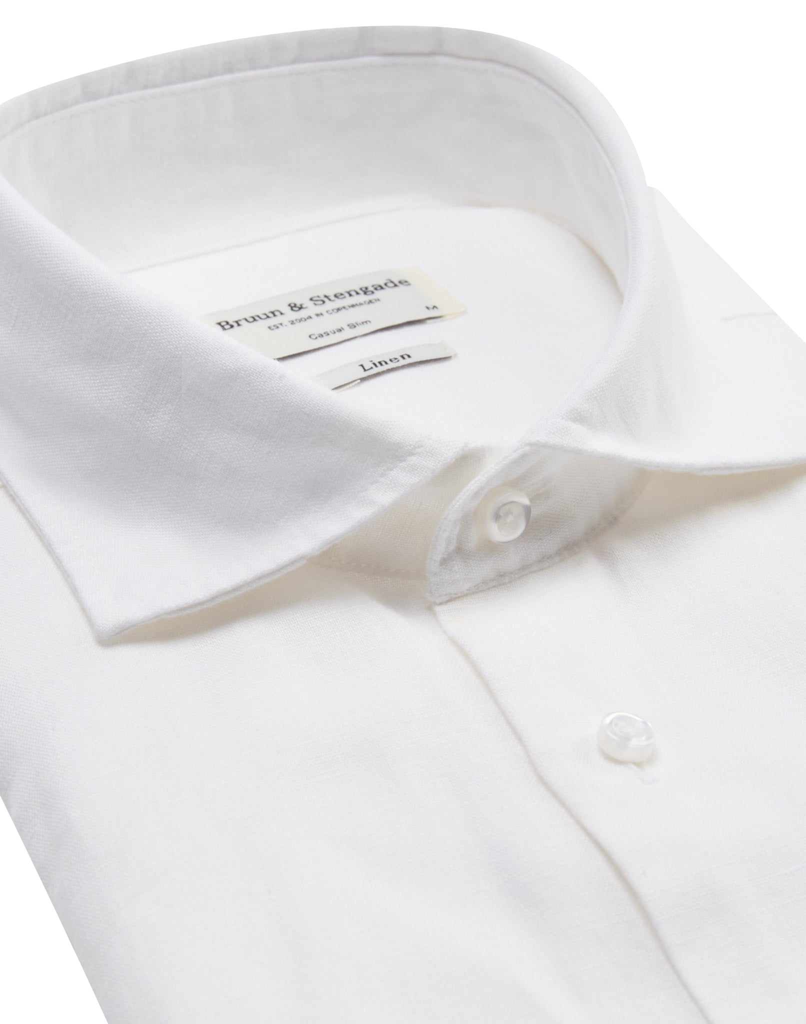 BS Ricciardo Casual Slim Fit Skjorte - White