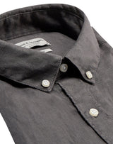 BS Sainz Casual Slim Fit Skjorte - Charcoal