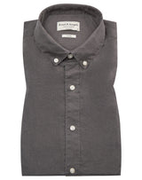 BS Sainz Casual Slim Fit Skjorte - Charcoal