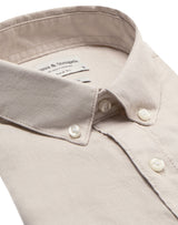 BS Sainz Casual Slim Fit Skjorte - Sand