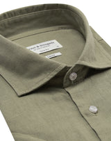 BS Verstappen Casual Slim Fit Skjorte - Army