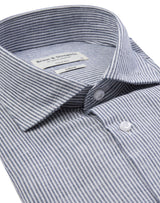 BS Alonso Casual Slim Fit Skjorte - Blue/White