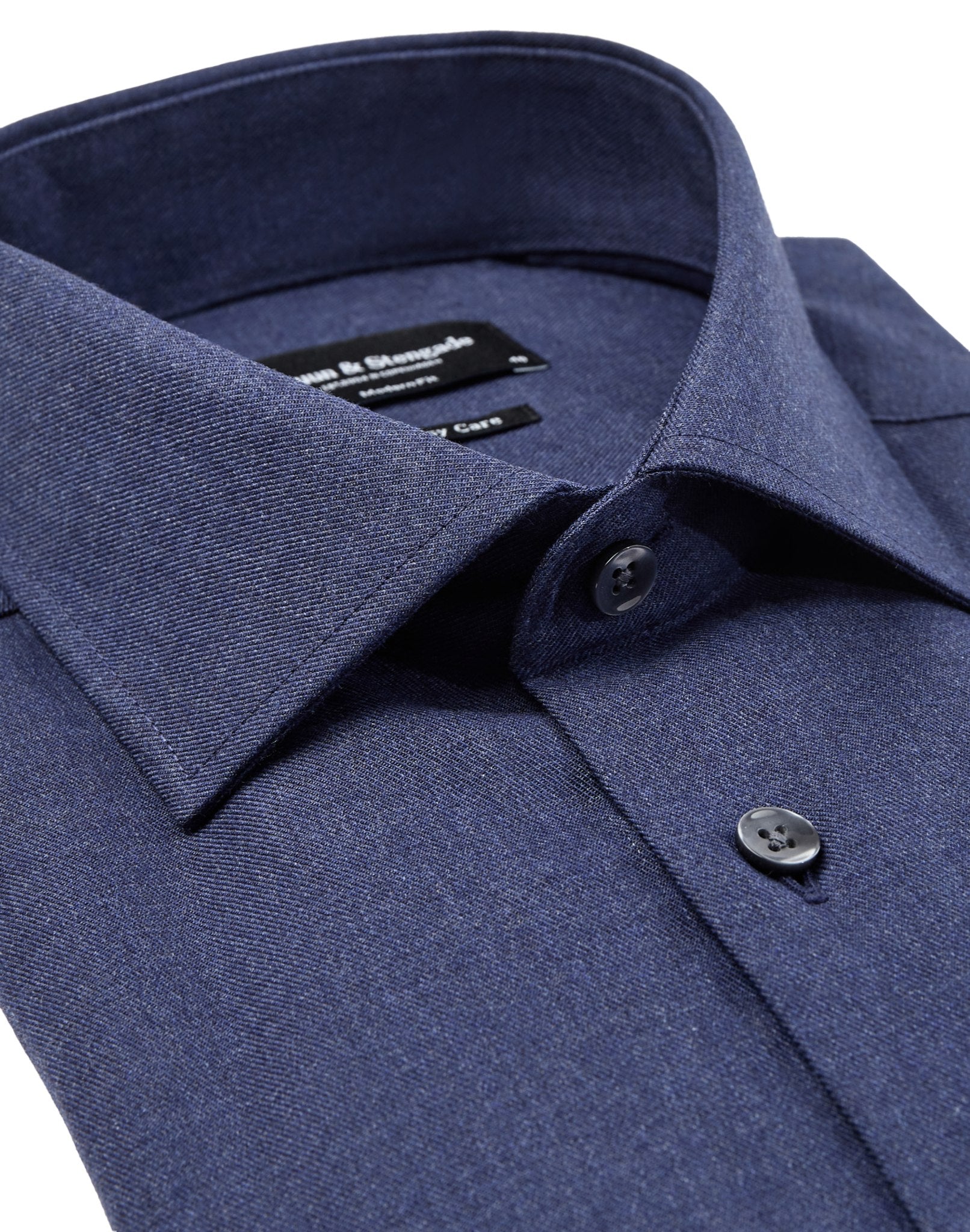 BS Baldini modern fit Skjorte - Dark Blue