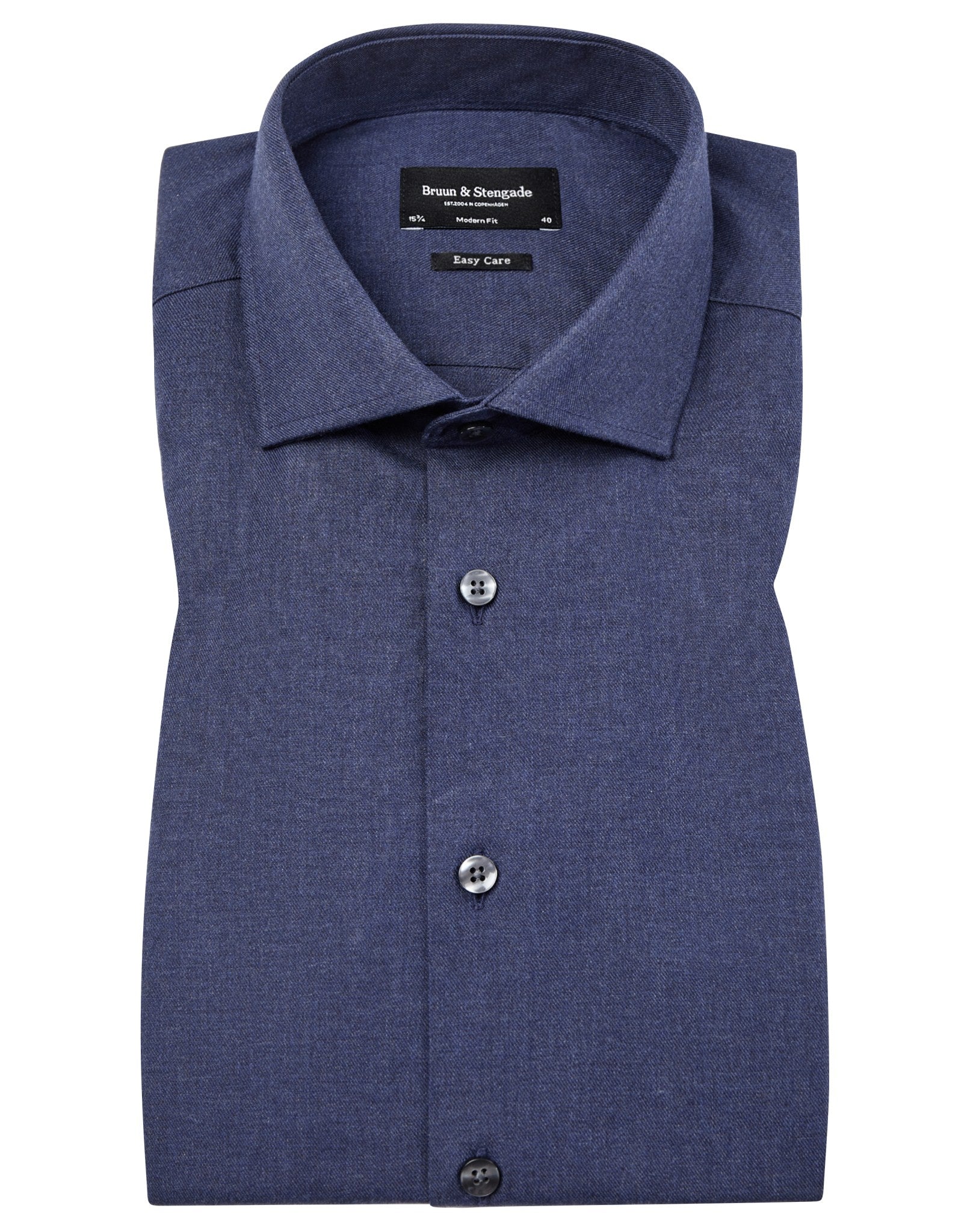 BS Baldini modern fit Skjorte - Dark Blue