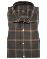 BS Charles Casual Modern Fit Skjorte - Brown