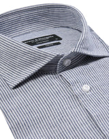 BS Fernando Casual Modern Fit Skjorte - Blue/White