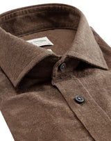 BS Halden casual slim fit Skjorte - Brown