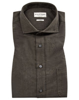 BS Halden casual slim fit Skjorte - Dark Green