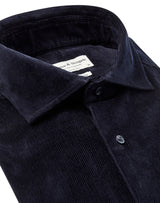 BS Kongsberg casual slim fit Skjorte - Navy