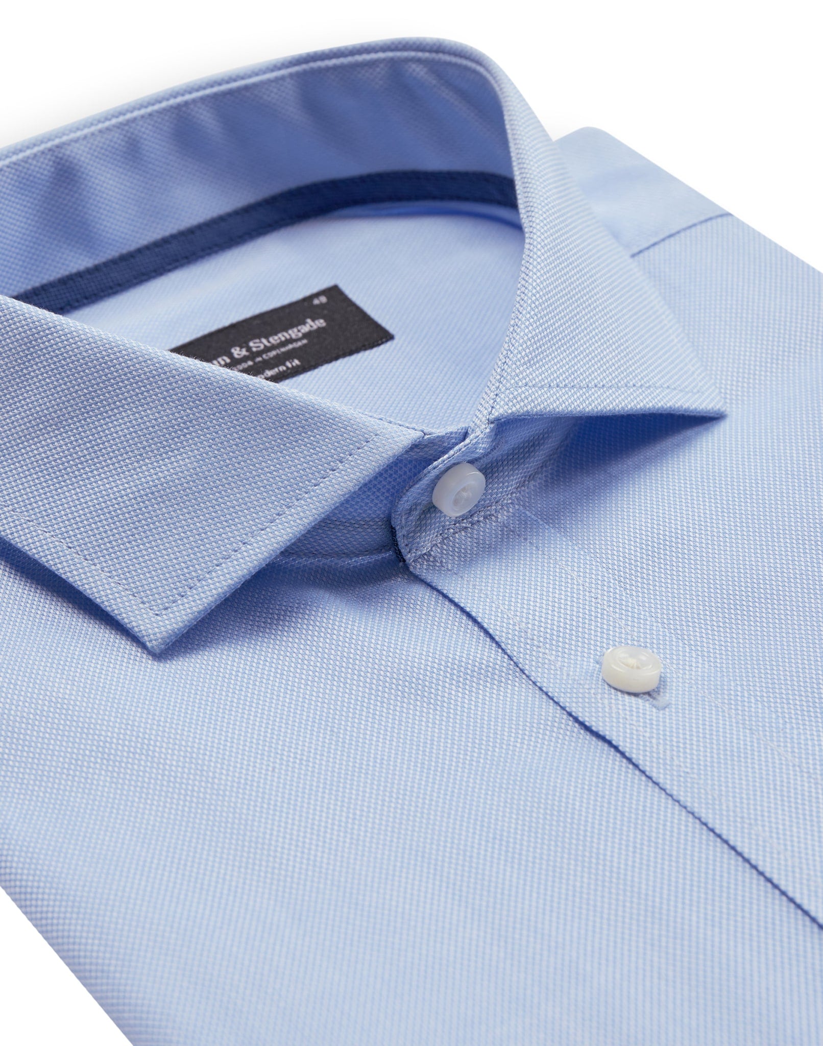 BS Basswood Modern Fit Shirt - Light Blue