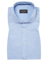 BS Basswood Modern Fit Skjorte - Light Blue