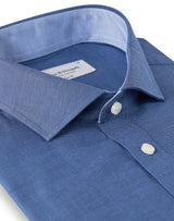 BS Beech Slim Fit Skjorte - Dark Blue