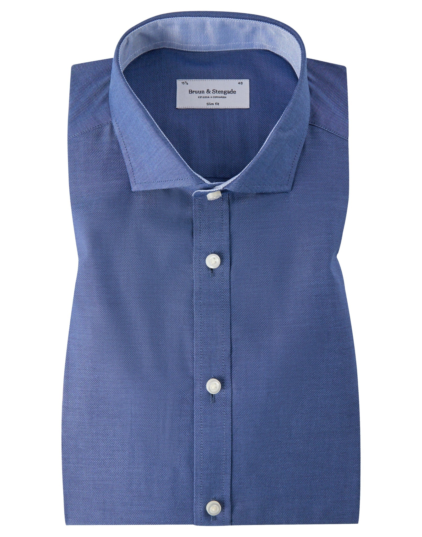 BS Beech Slim Fit Shirt - Dark Blue
