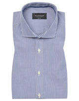 BS Birch Modern Fit Skjorte - Dark Blue