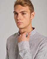 BS Valtteri Casual Modern Fit Skjorte - Army/White