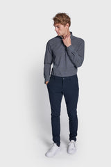 BS Bowen Modern Fit Skjorte - Navy