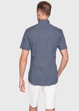 BS Braddock Slim Fit Skjorte - Dark Blue