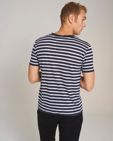 BS Cannoli Regular Fit T-Shirt - Navy/White