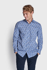 BS Celso Modern Fit Skjorte - Blue