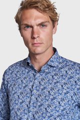 BS Celso Modern Fit Skjorte - Blue