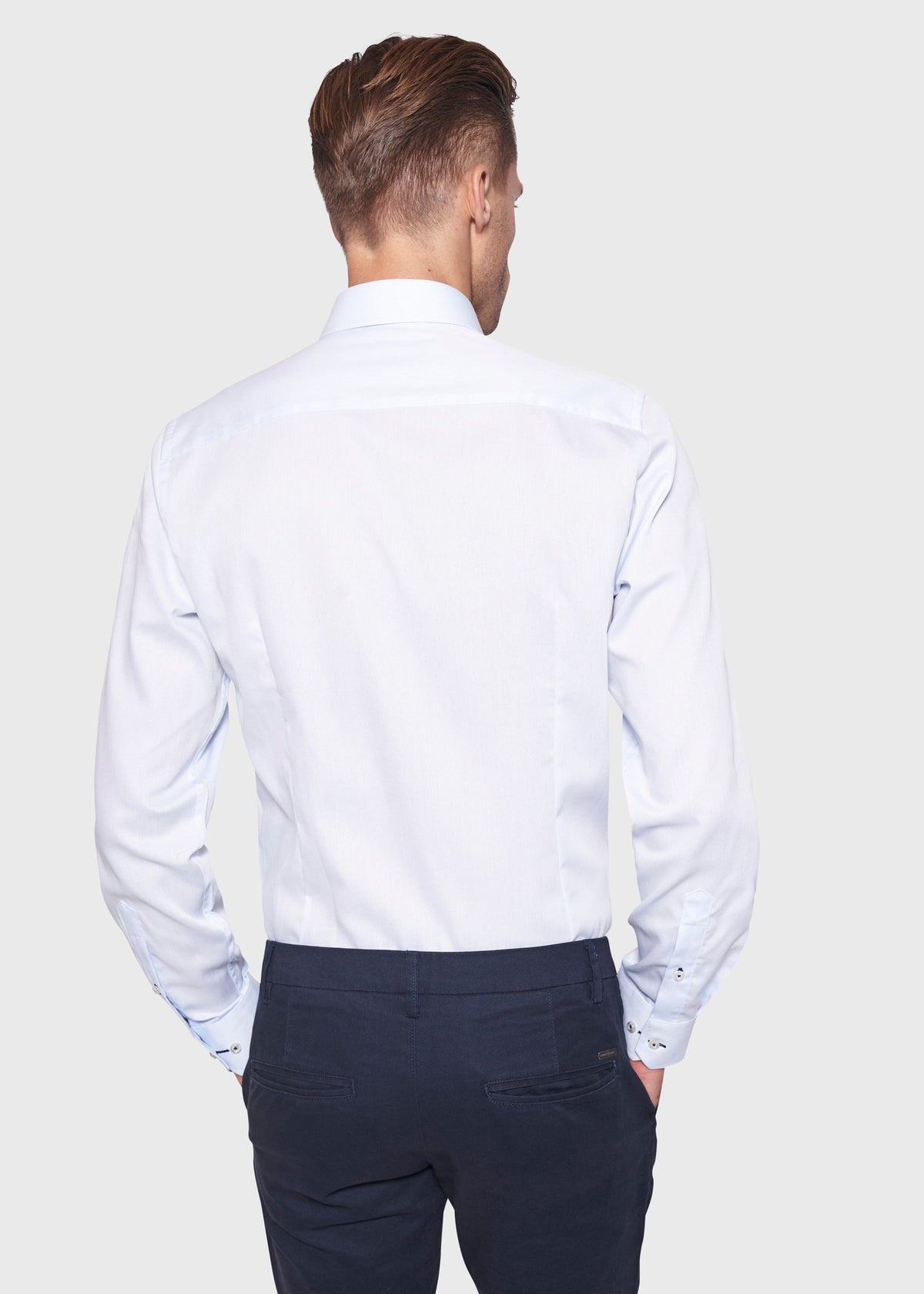 BS Djemba Modern Fit Skjorte Light Blue - Light Blue