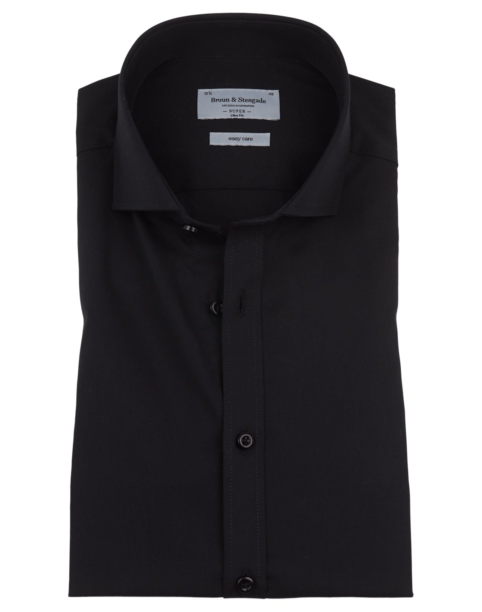 BS Donatello Super Slim Fit Shirt - Black