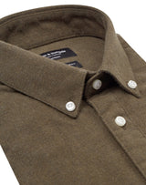 BS Ebruma Casual Modern Fit Skjorte - Green