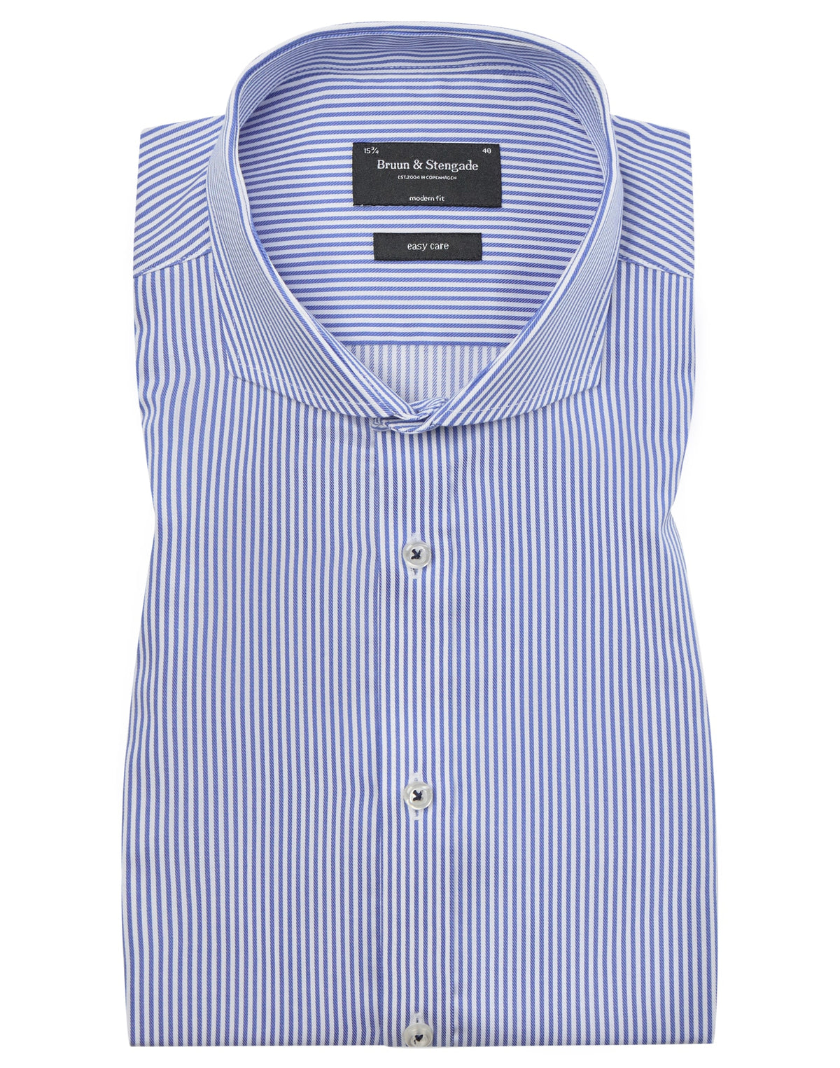 BS Feifer Modern Fit Skjorte Blue - Blue