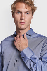 BS Felix Modern Fit Skjorte - Blue