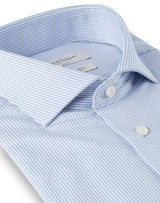 BS Katla Slim Fit Skjorte - Light Blue/White