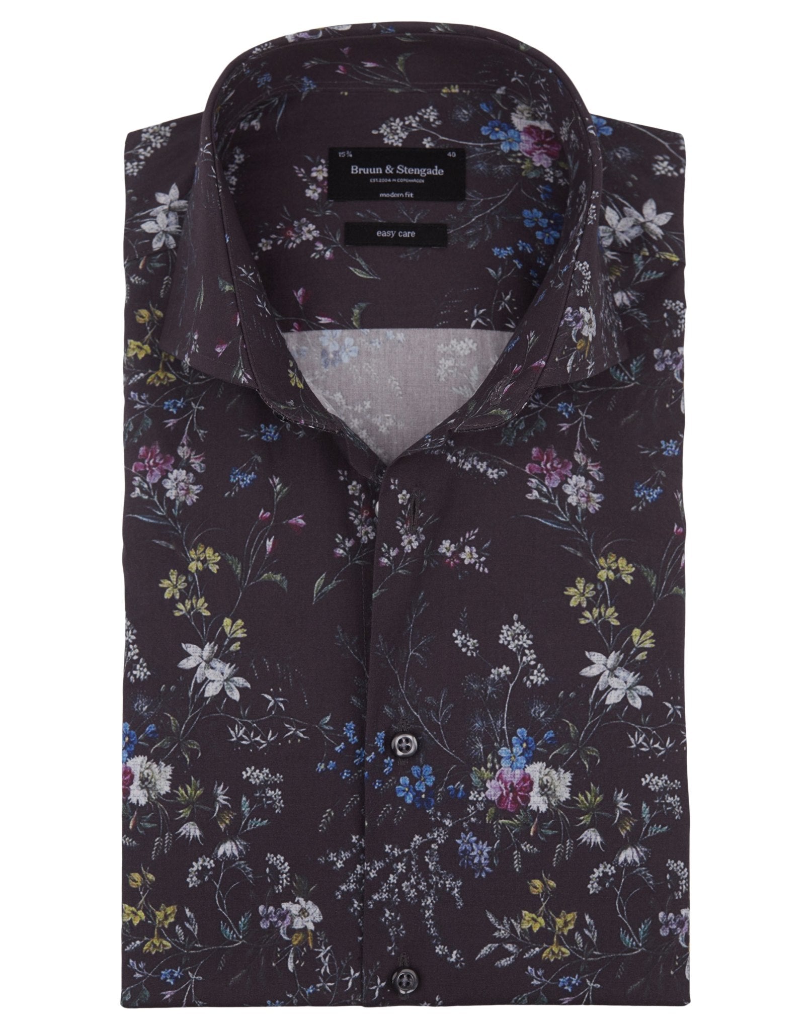 BS Gorentzka Modern Fit Skjorte - Black