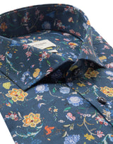 BS Gullit Slim Fit Skjorte - Dark Blue