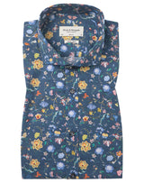 BS Gullit Slim Fit Skjorte - Dark Blue